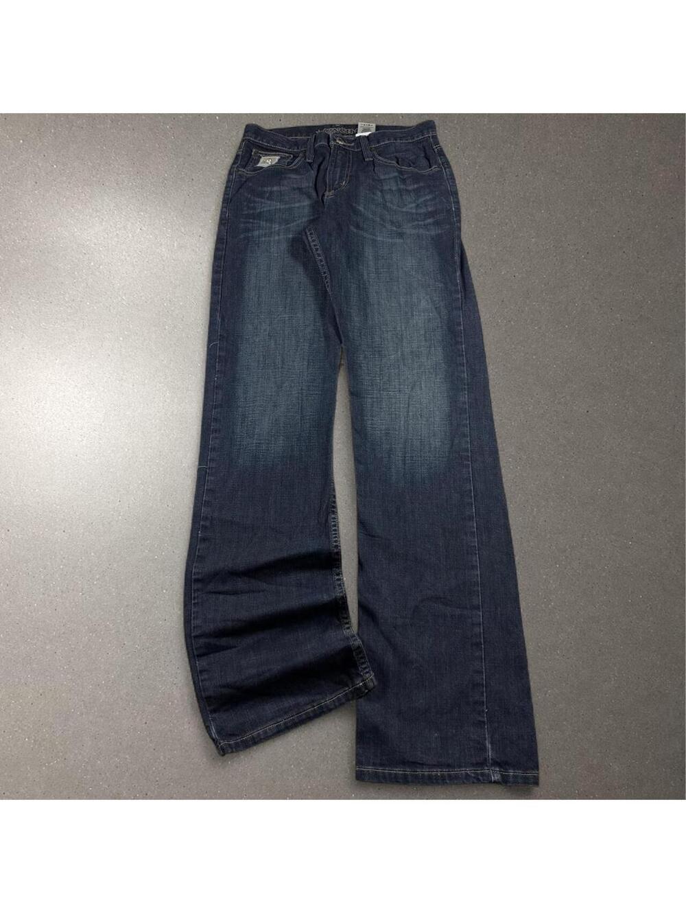 Cinch Cowboy Western Dark Wash Bootcut Jeans - Fits 28x34!
